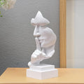 Thinker Statue, Keep Silence Statue - Modern Sculpture Design